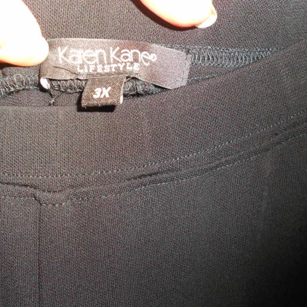 Karen Kane 3x Semi-Sheer Dress Pants